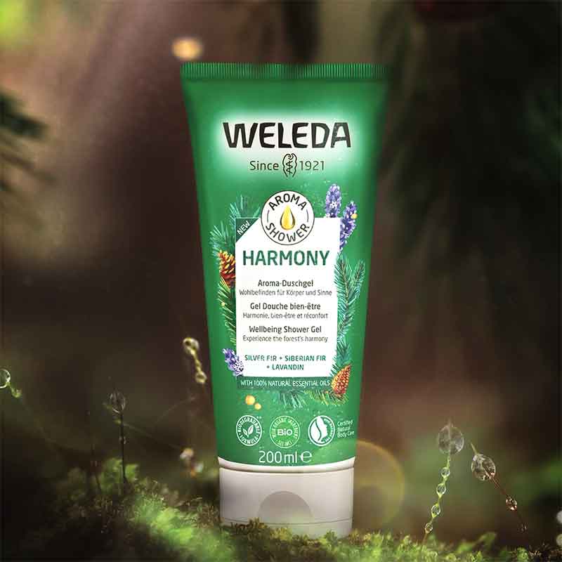 Weleda Aroma Body Wash Harmony Wellbeing Shower Gel