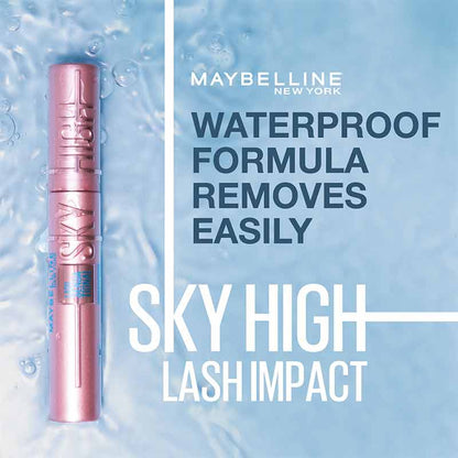 Maybelline Lash Sensational Sky High Waterproof Mascara | waterproof mascara that glides on easily