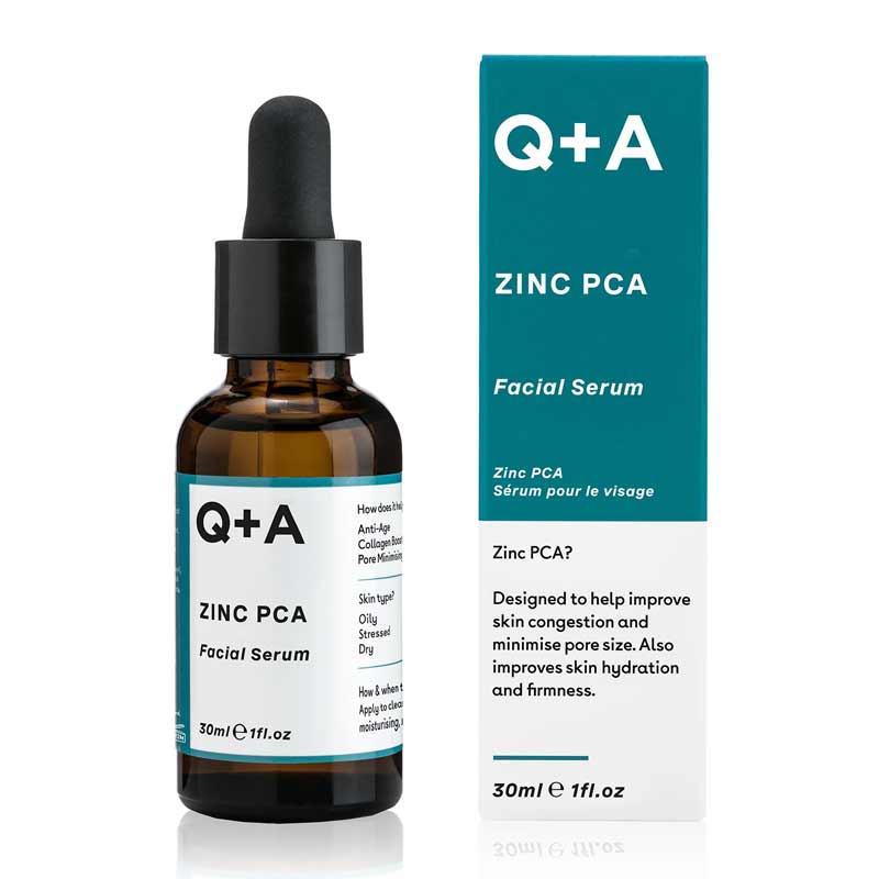 Q+A Zinc PCA Facial Serum | serum for skin congestion
