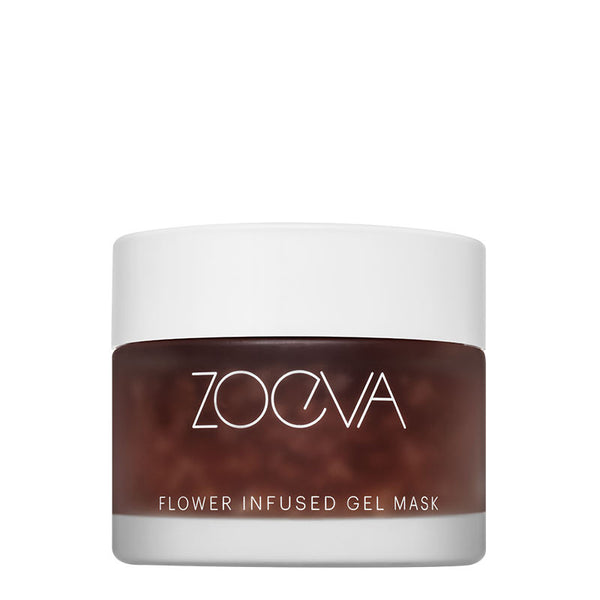 ZOEVA Flower Infused Gel Mask | face mask |  caffeine extract | green tea extract  | lightweight gel | vegan face mask | cruelty free face mask | skincare